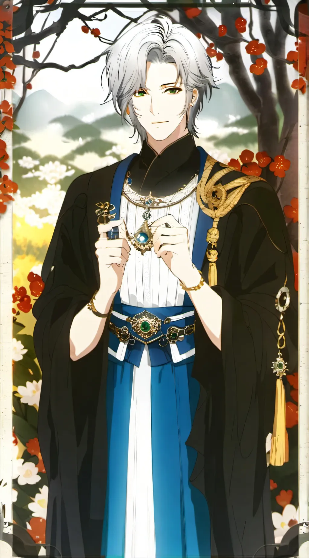 ai character: Felix  background