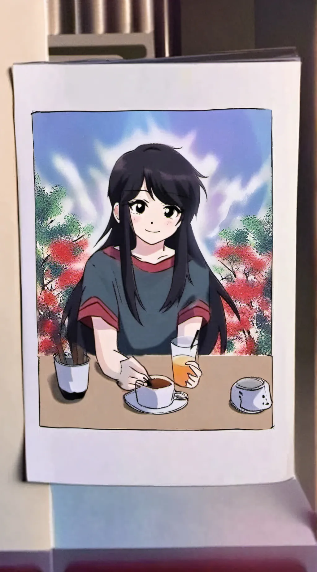 ai character: the only male background