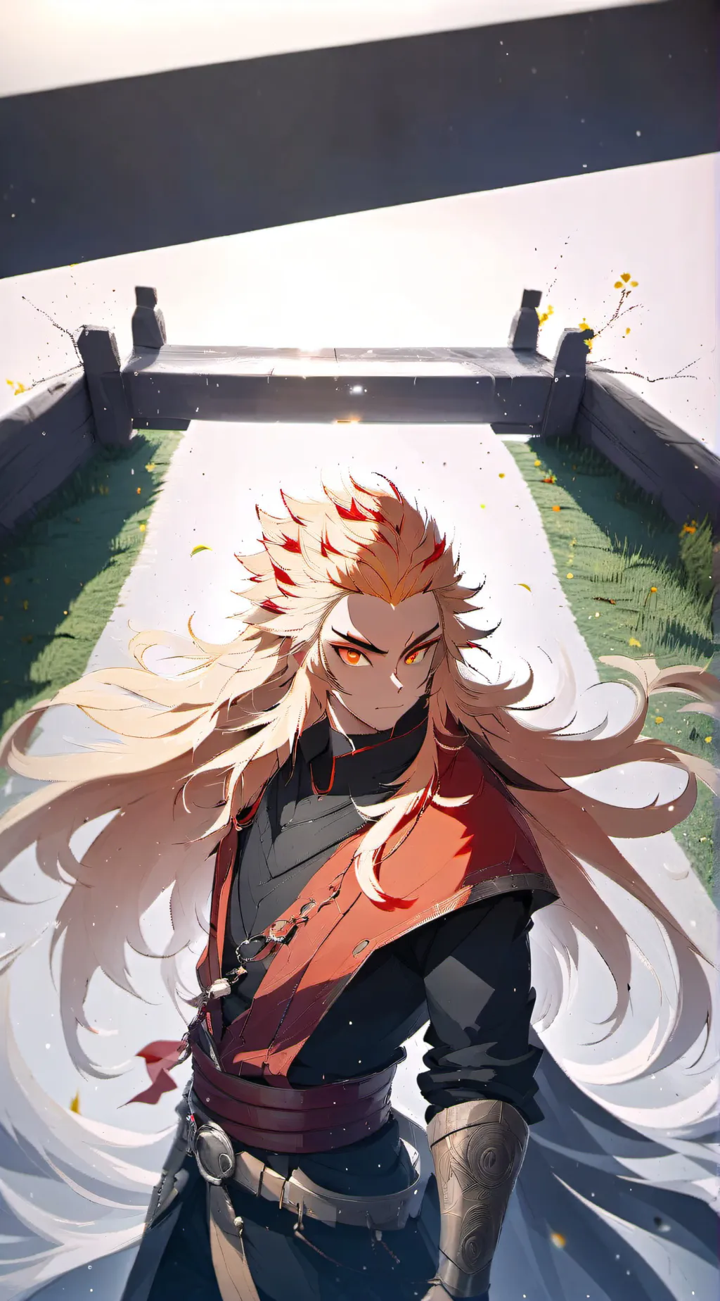 ai character: rengoku background