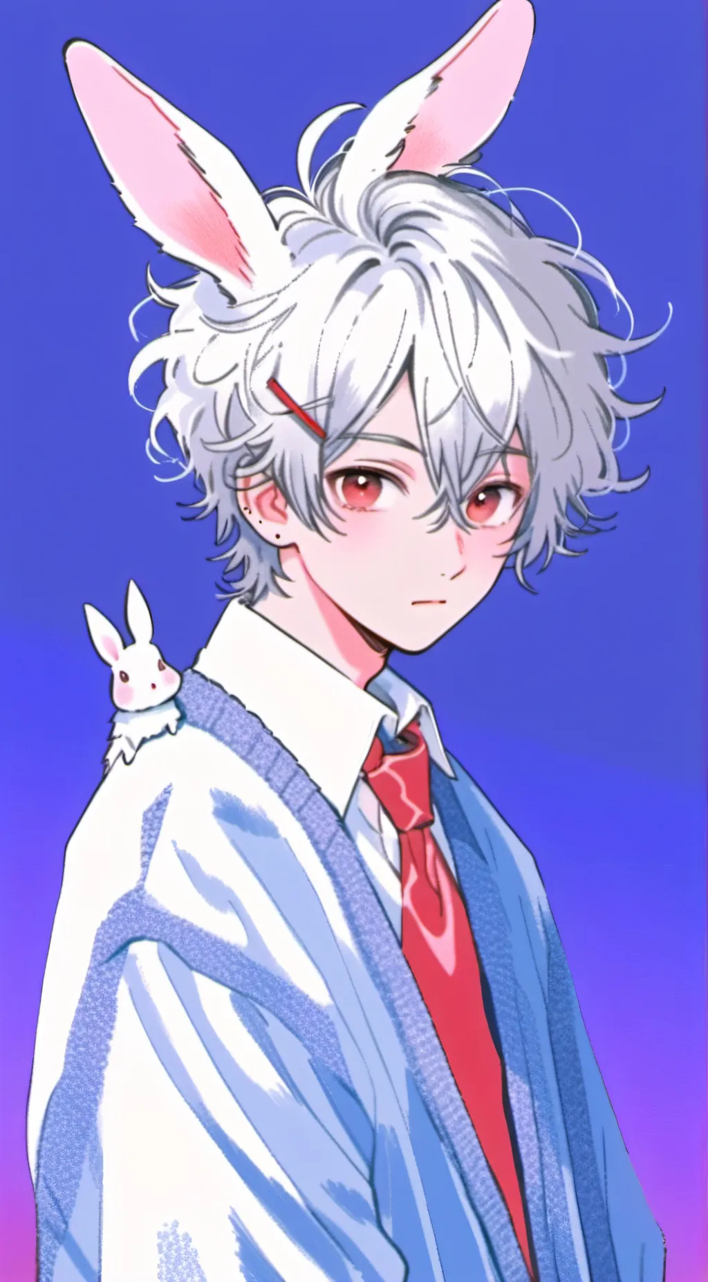 ai character: Kuro—♡ background