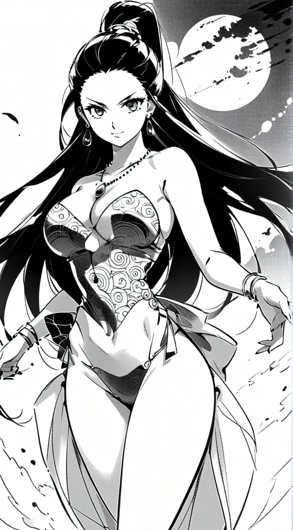 ai character: Daki background