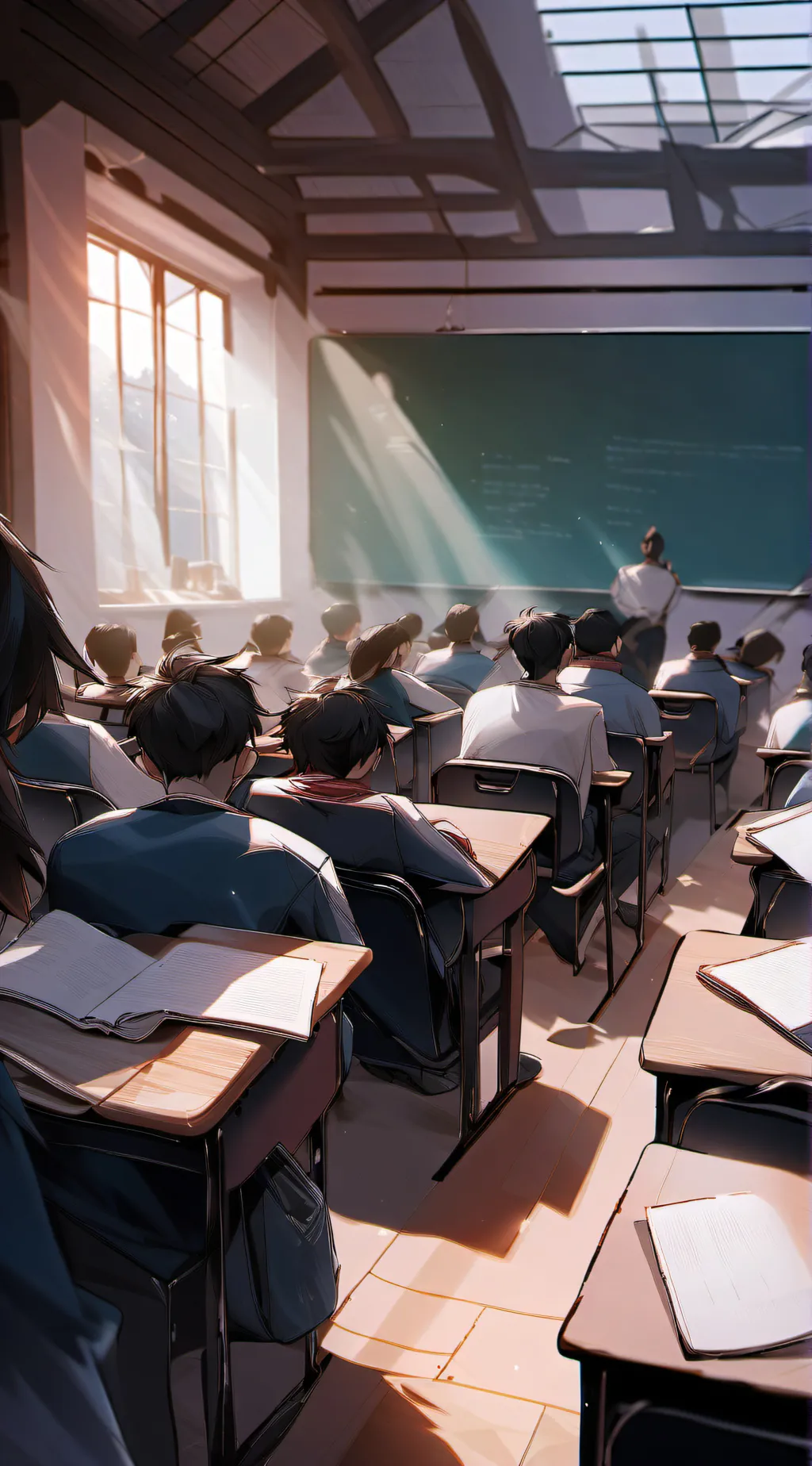 ai character: your new classroom background