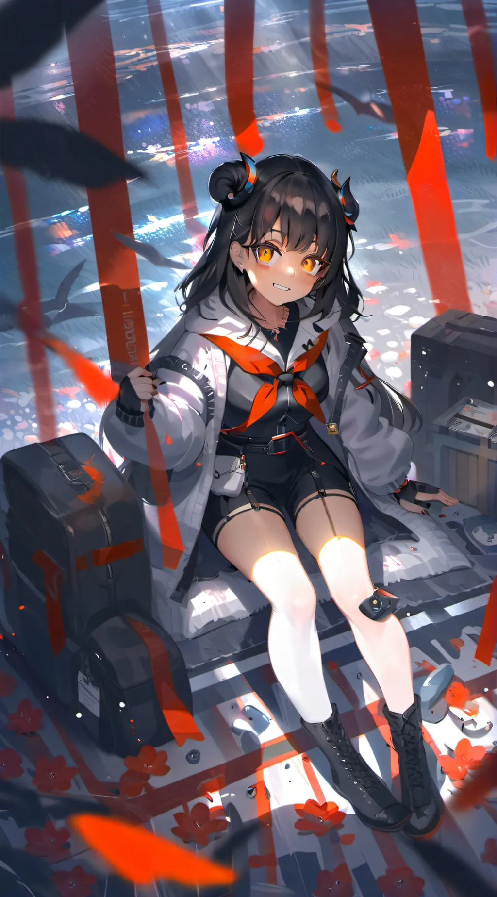 ai character: Iris background