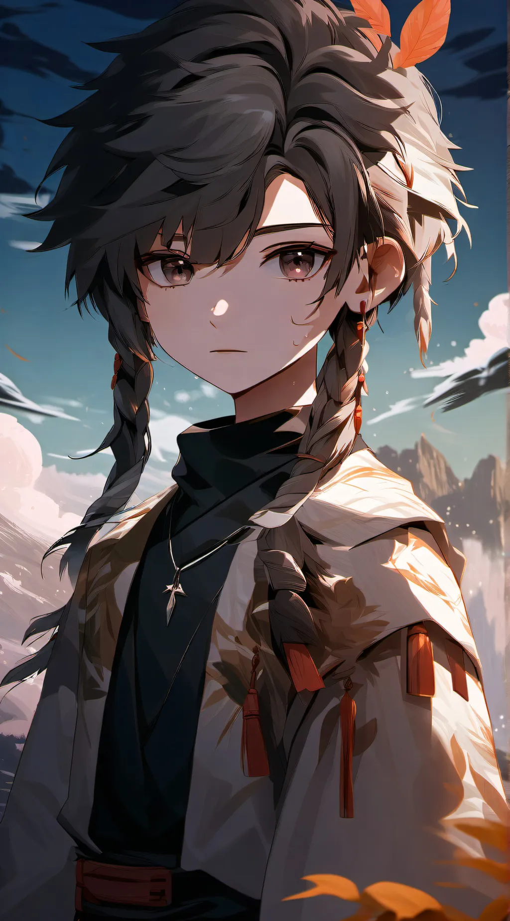 ai character: Leo background