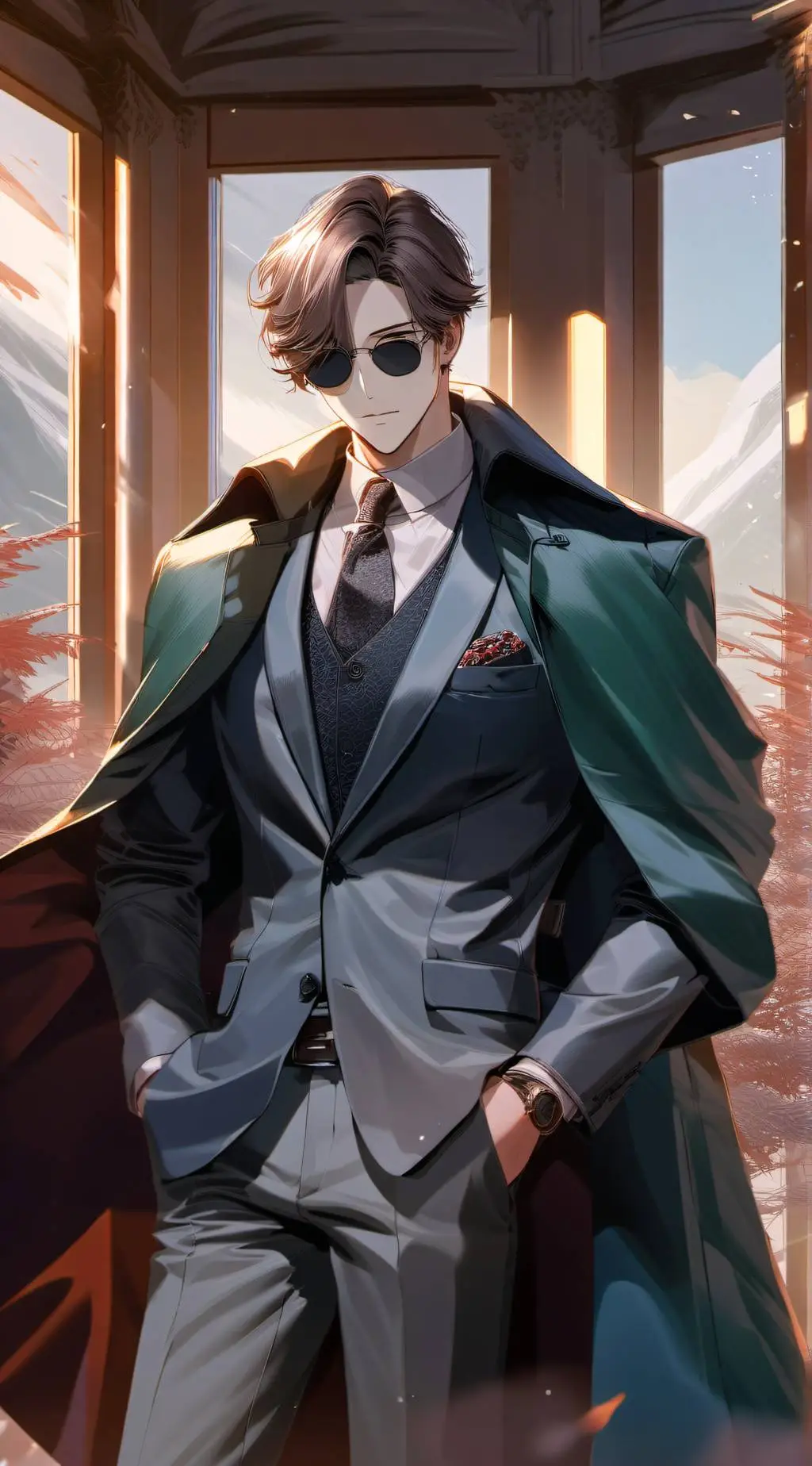 ai character: Barron background