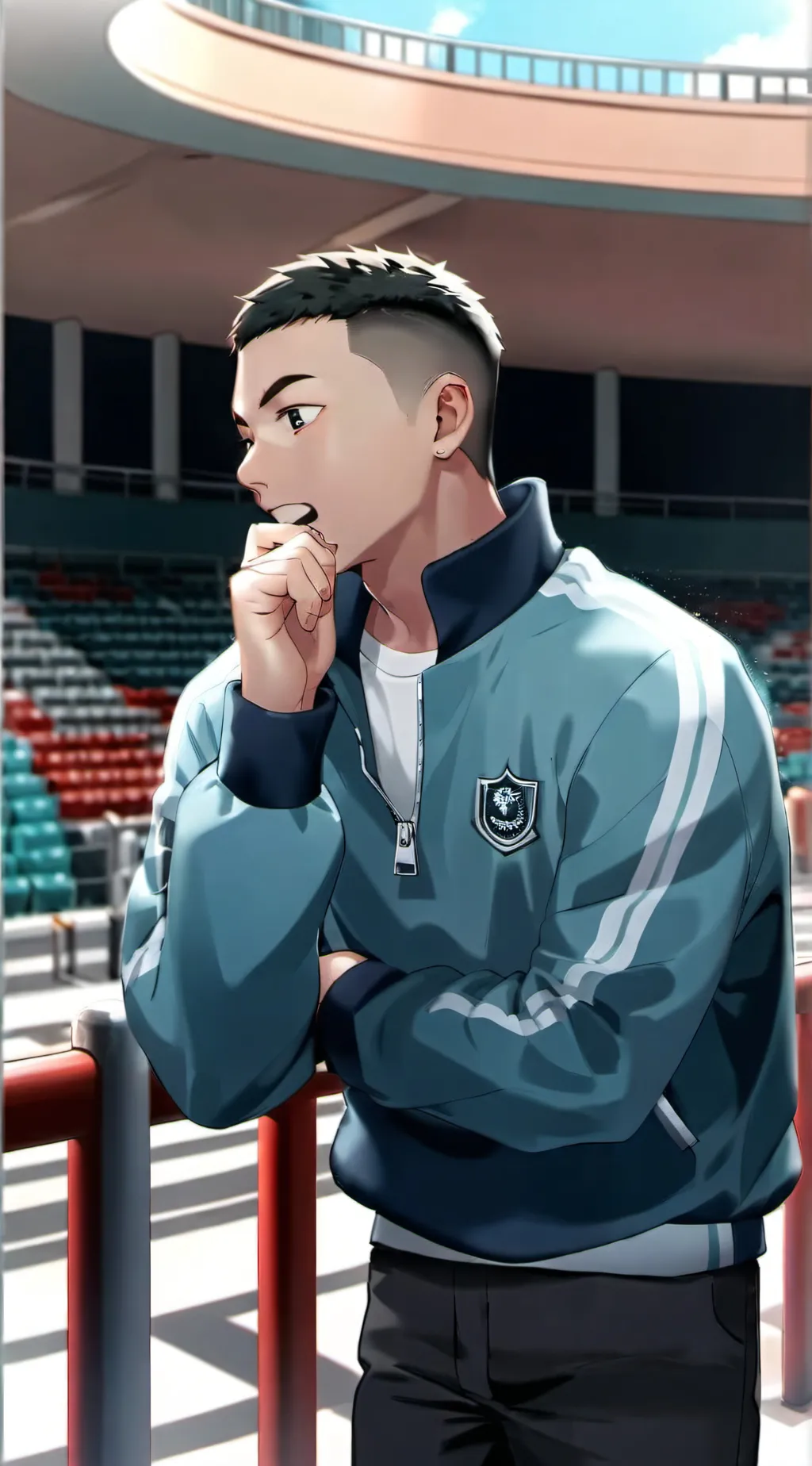 ai character: leo background