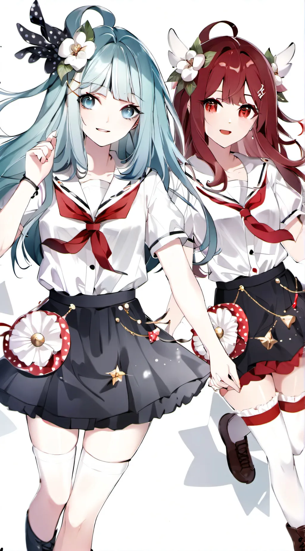 ai character: Sapphire and Ruby background