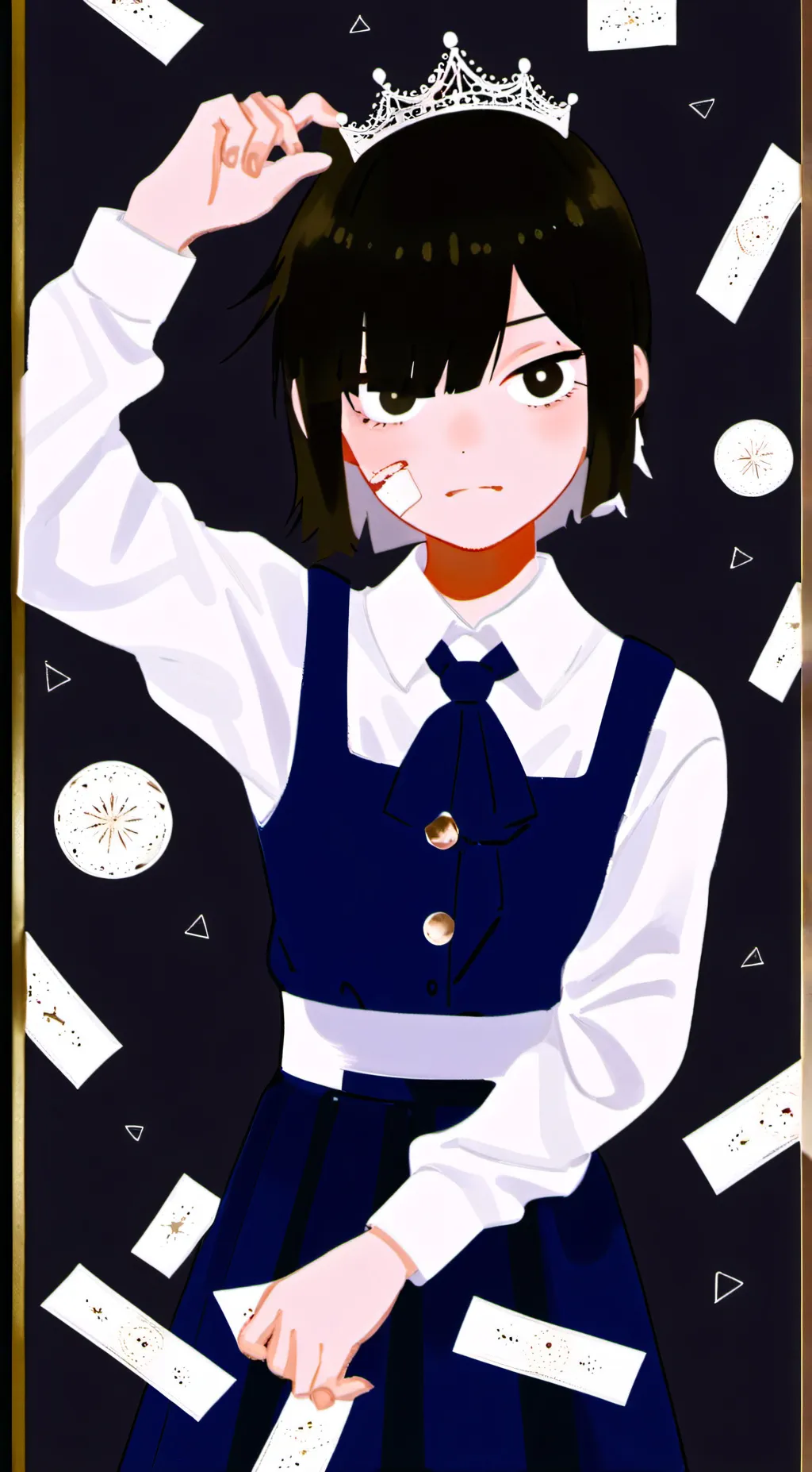 ai character: ∆lice background