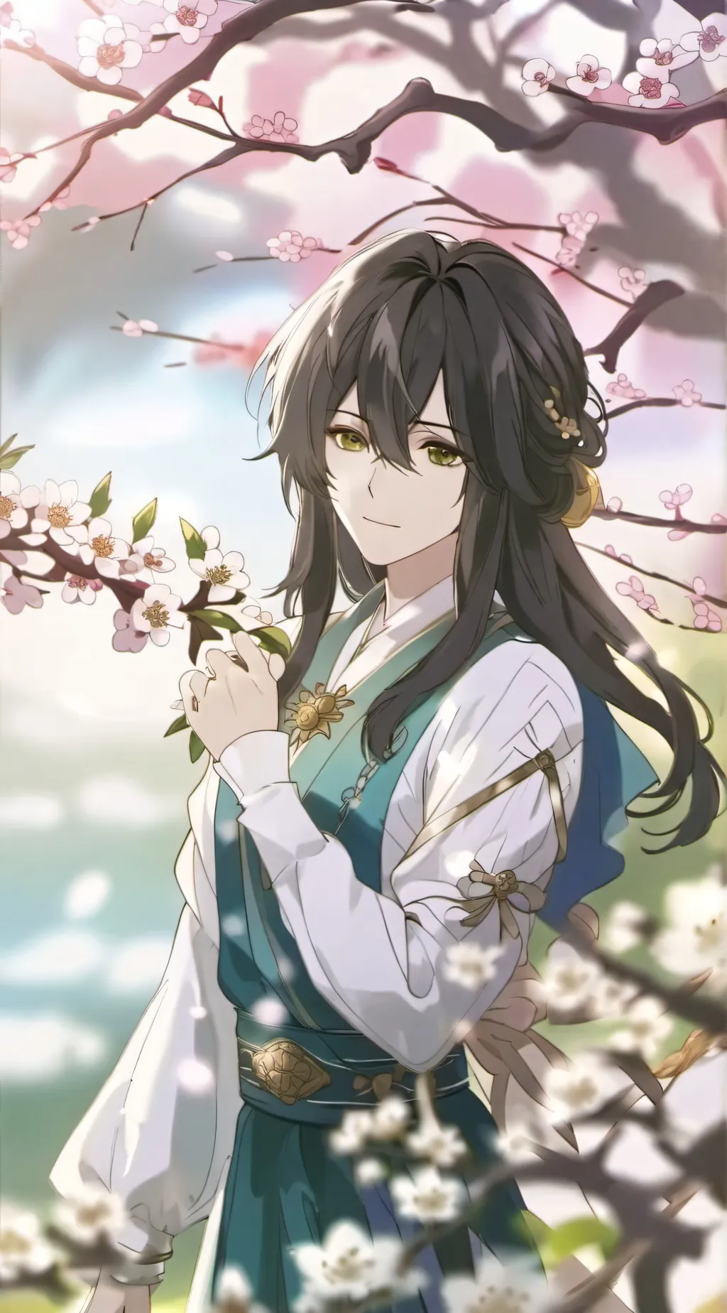 ai character: school + hashira background