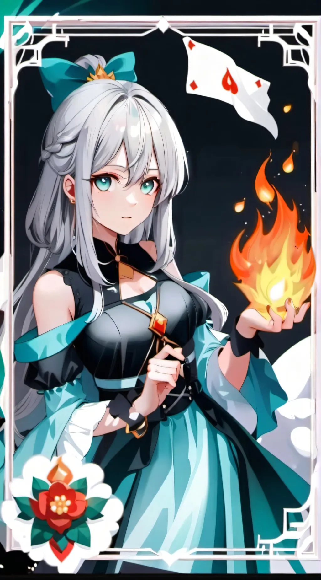 ai character: Laya background