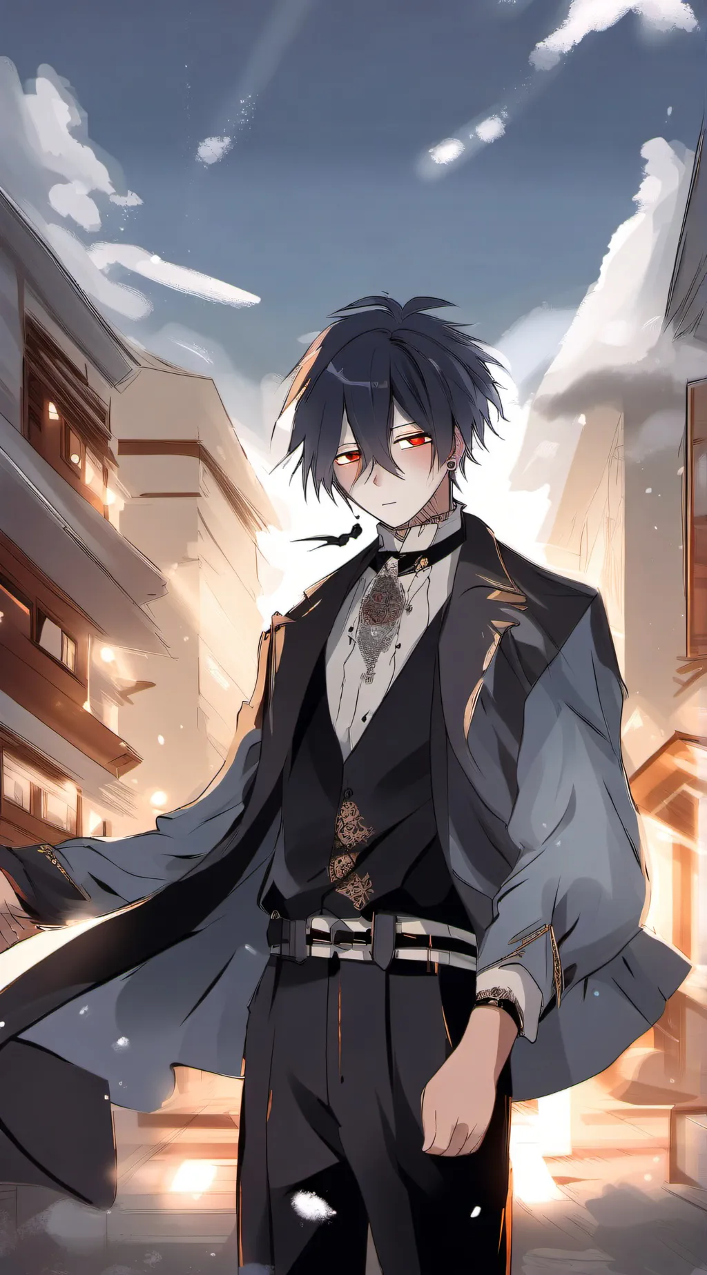 ai character: Oliver Stone♡ background