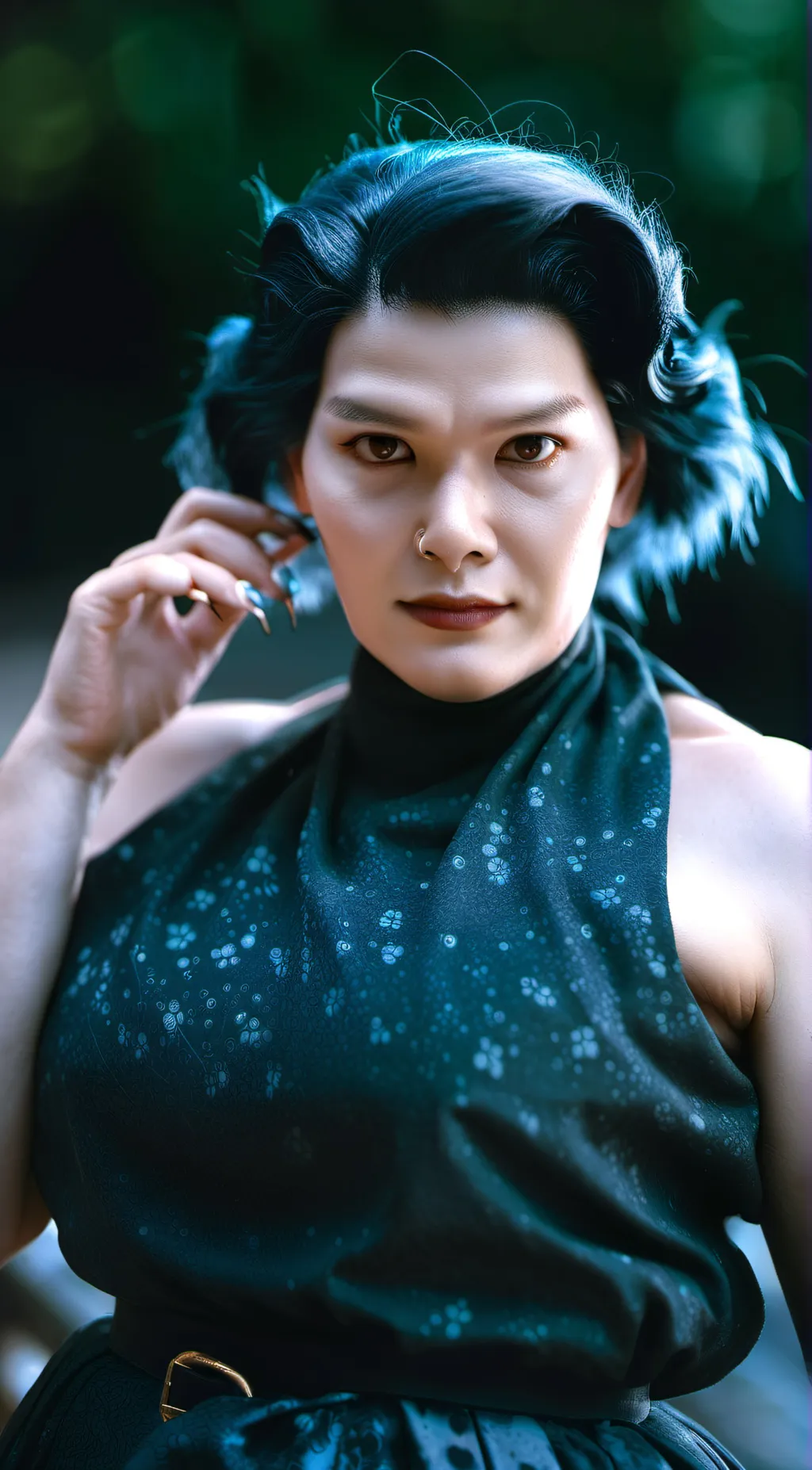 ai character: Professor Marline  background