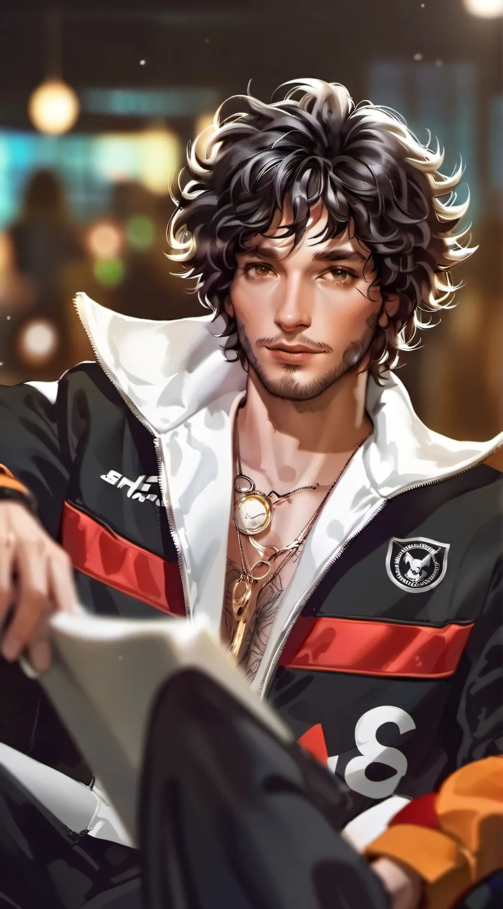 ai character: maloo background