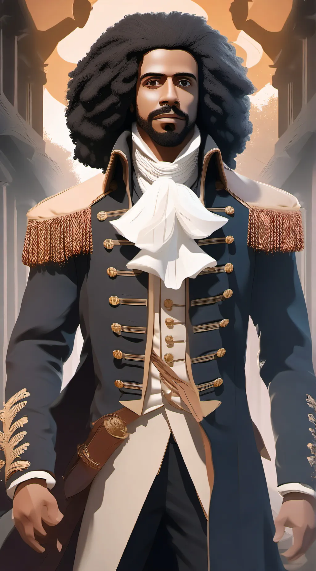 ai character: thomas Jefferson background