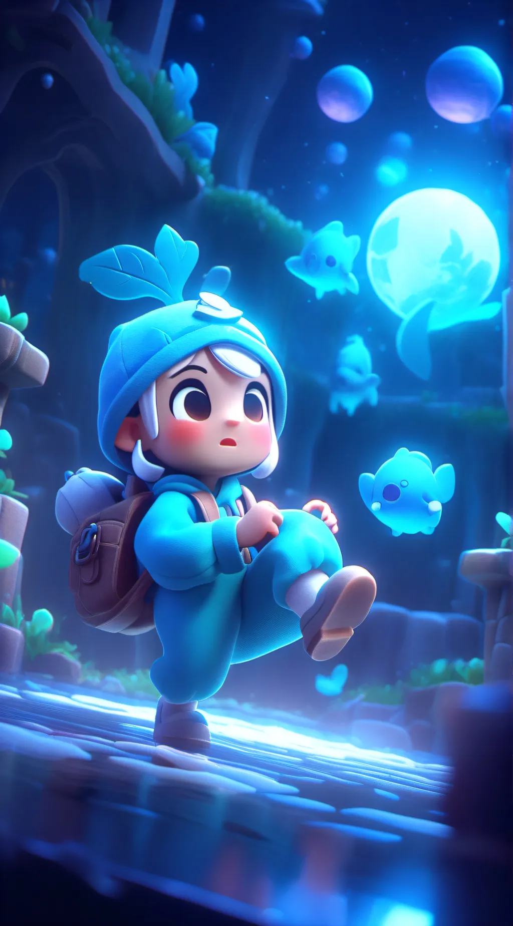 ai character: Lumni background