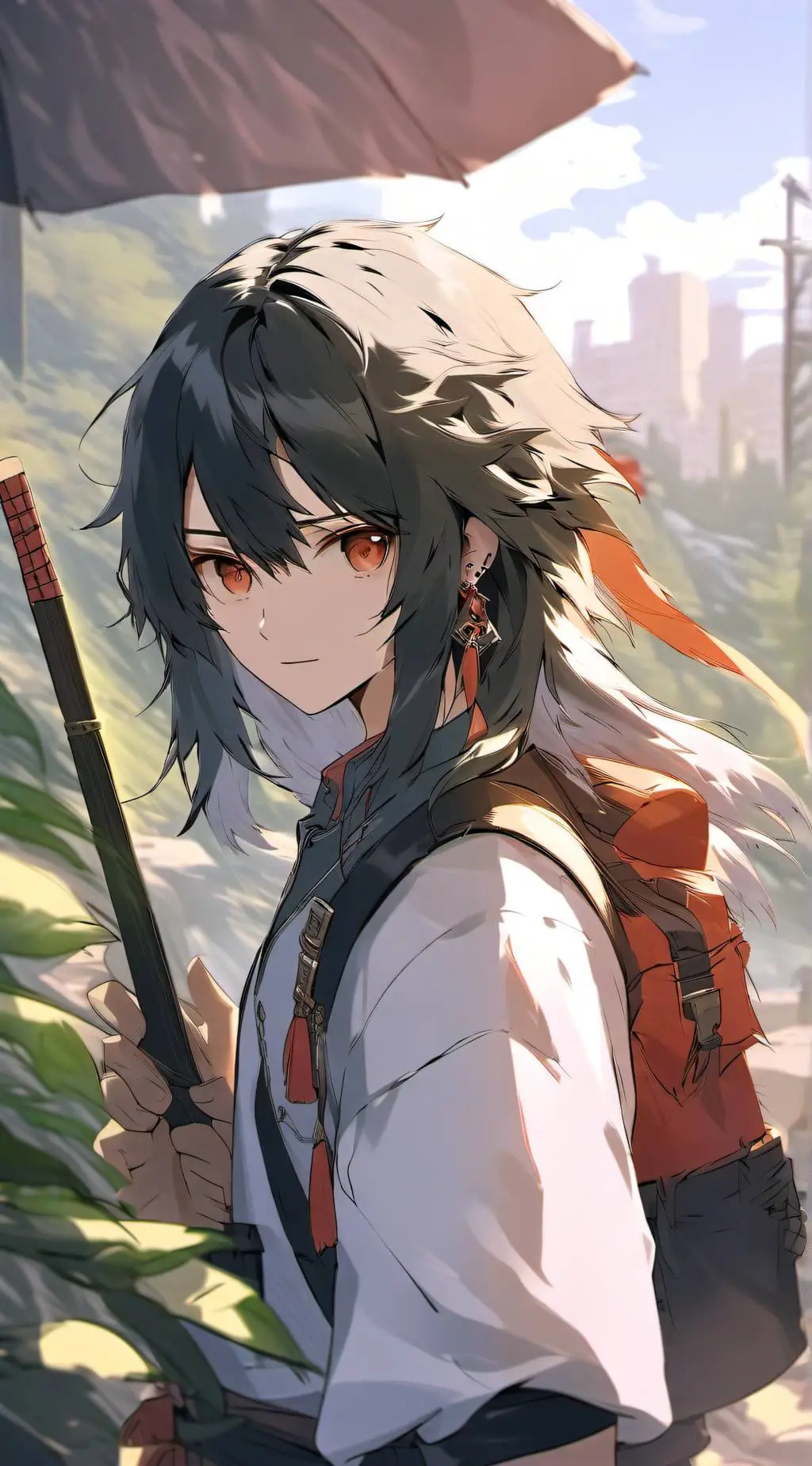 ai character: my friend group  background