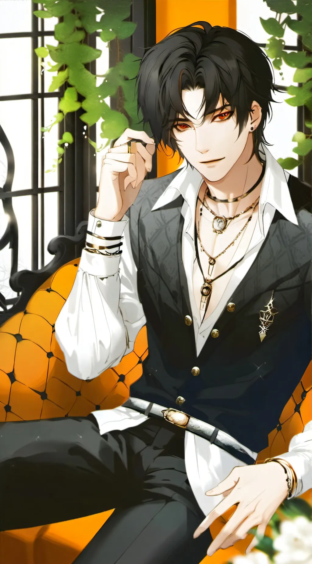 ai character: Zane  background