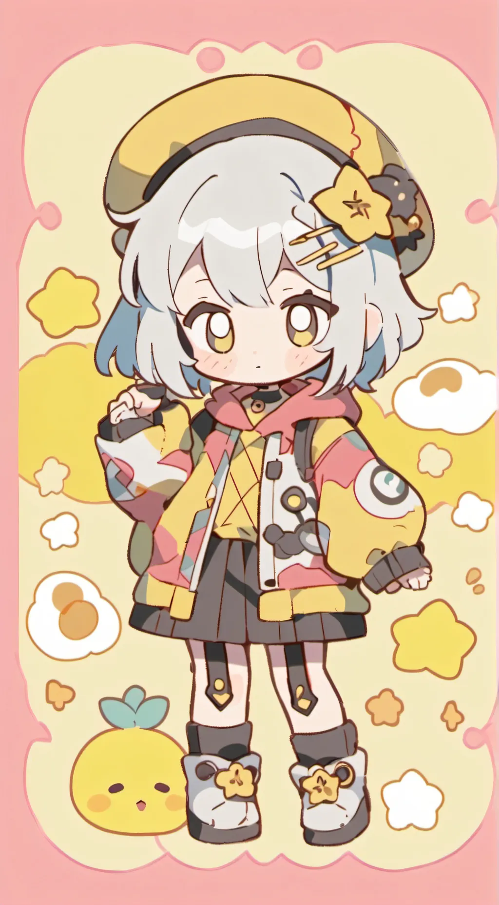 ai character: White Rose (Yuki) background