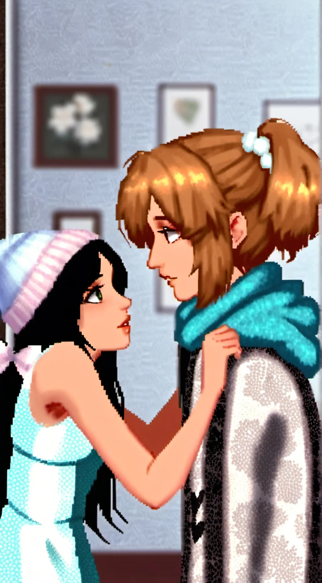 ai character: jessi and you♥️ background