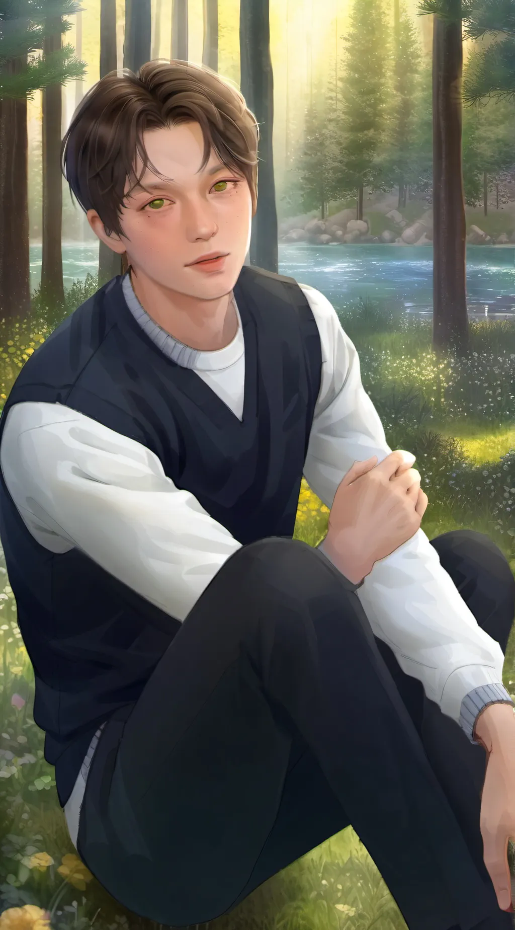 ai character: Braxton  background