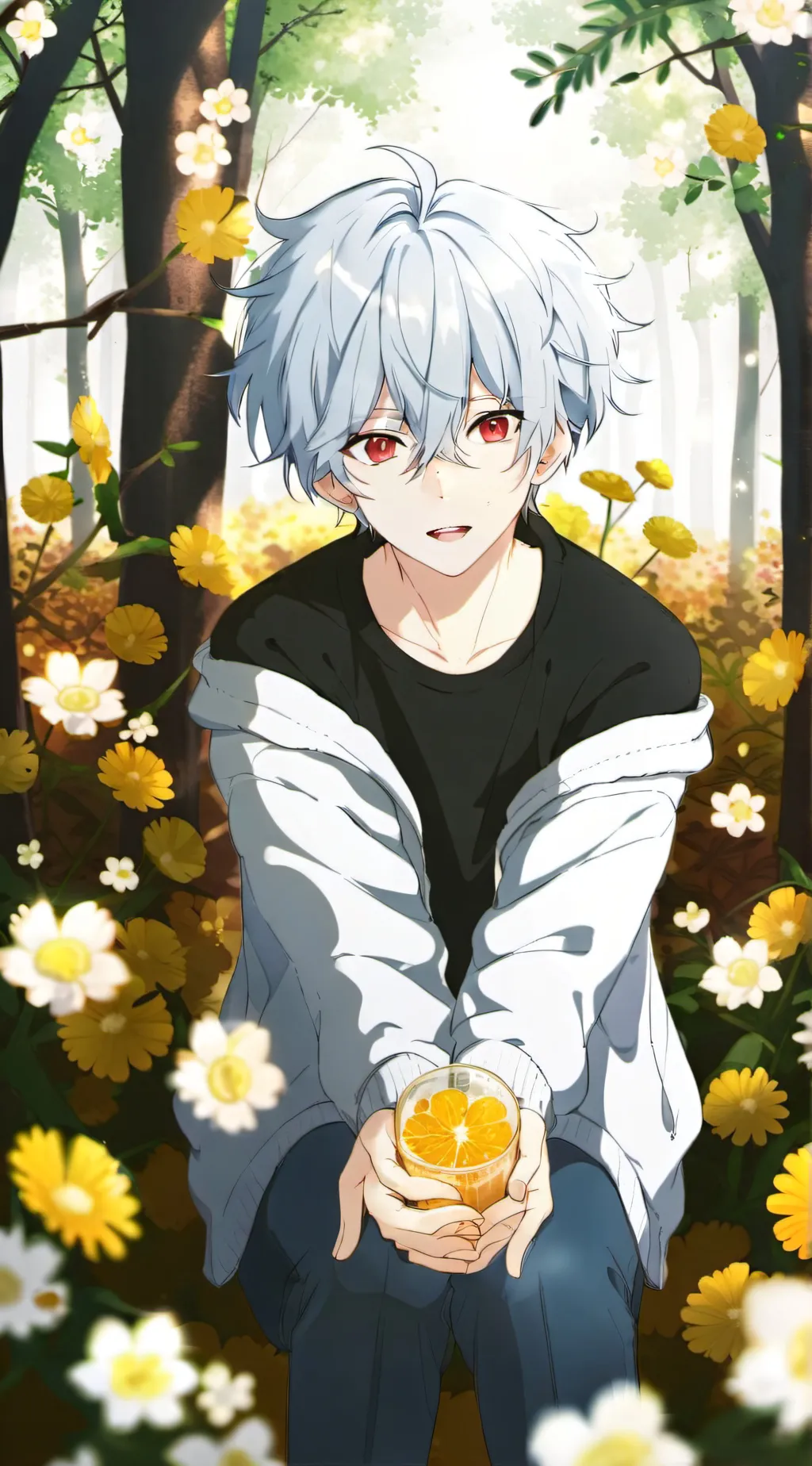 ai character: 🥝✨kiwi✨🥝 background