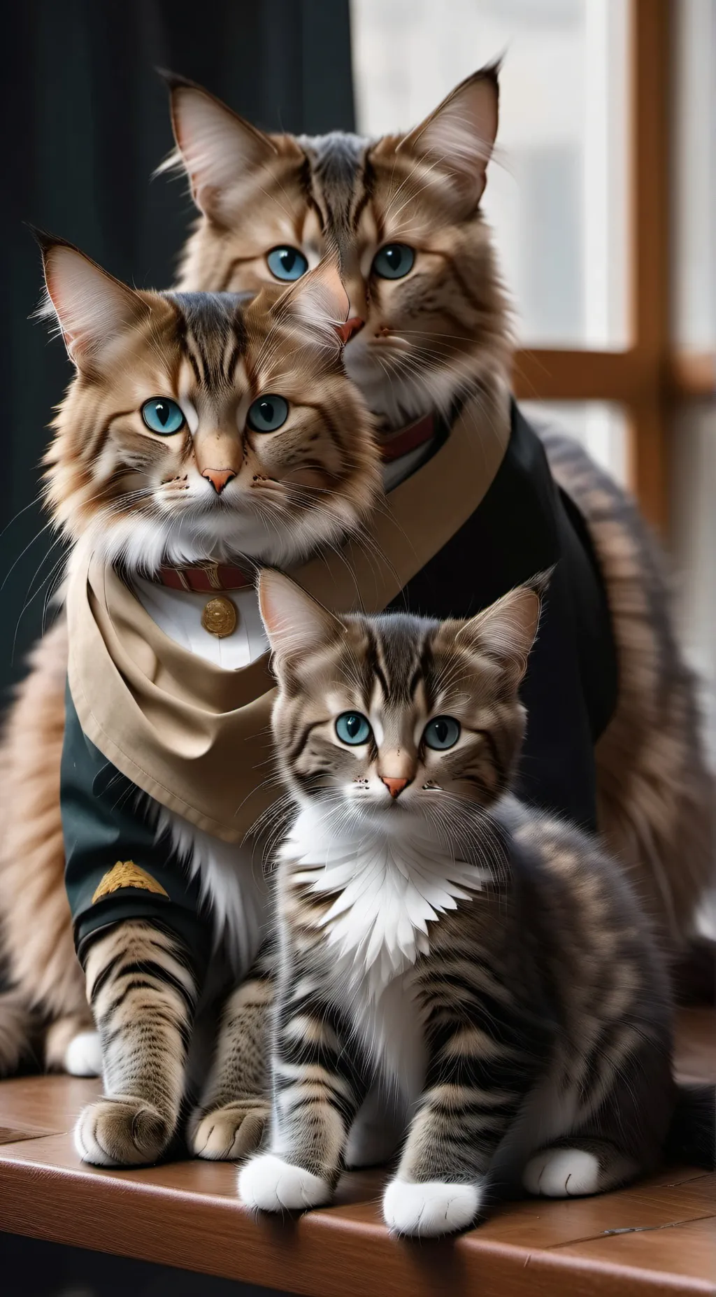 ai character: cat family background