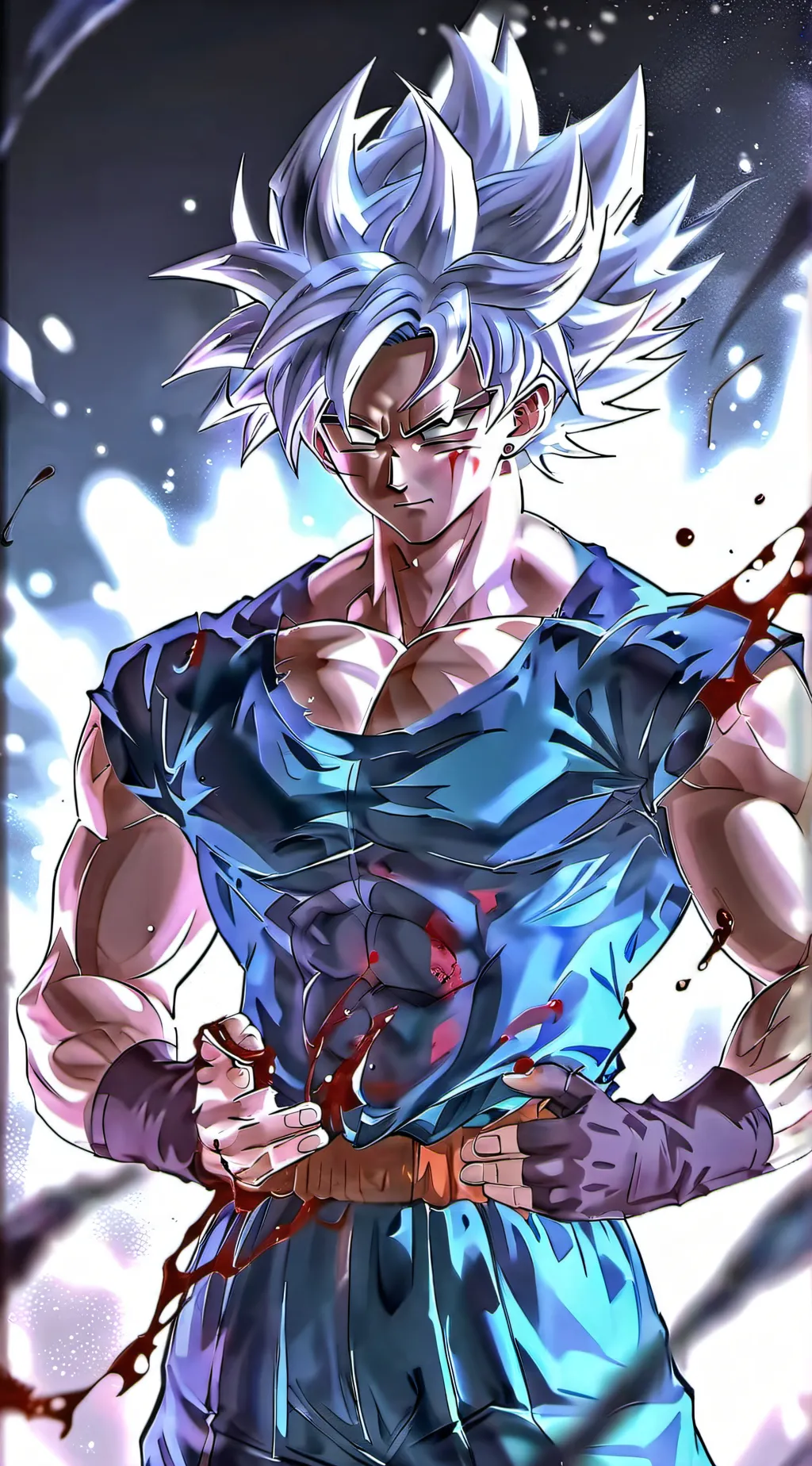 ai character: goku background