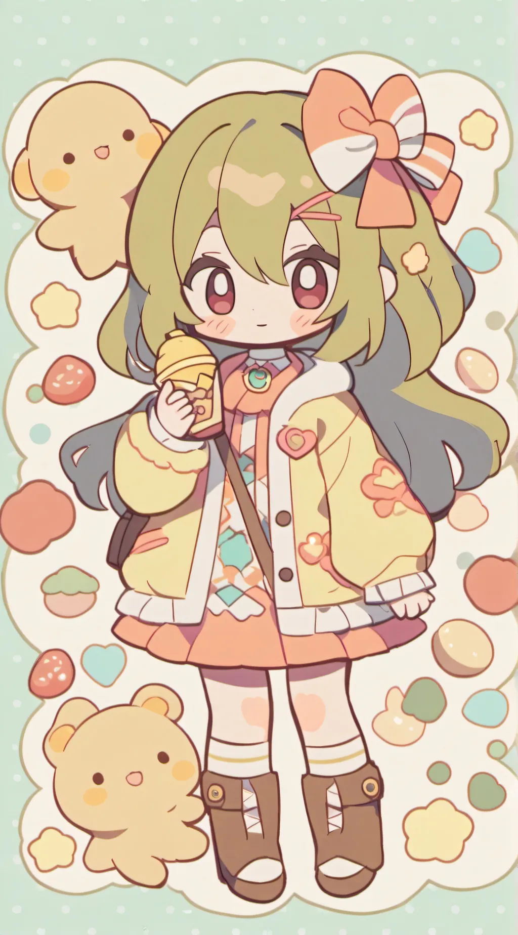 ai character: daisy background