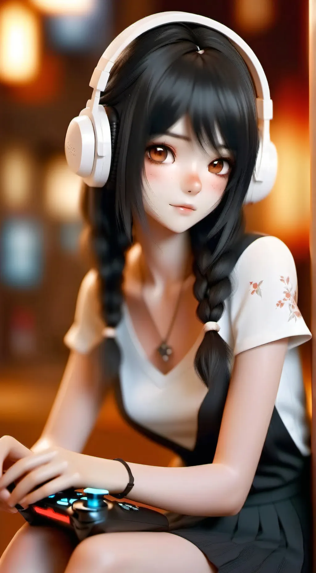 ai character: Alissa  background