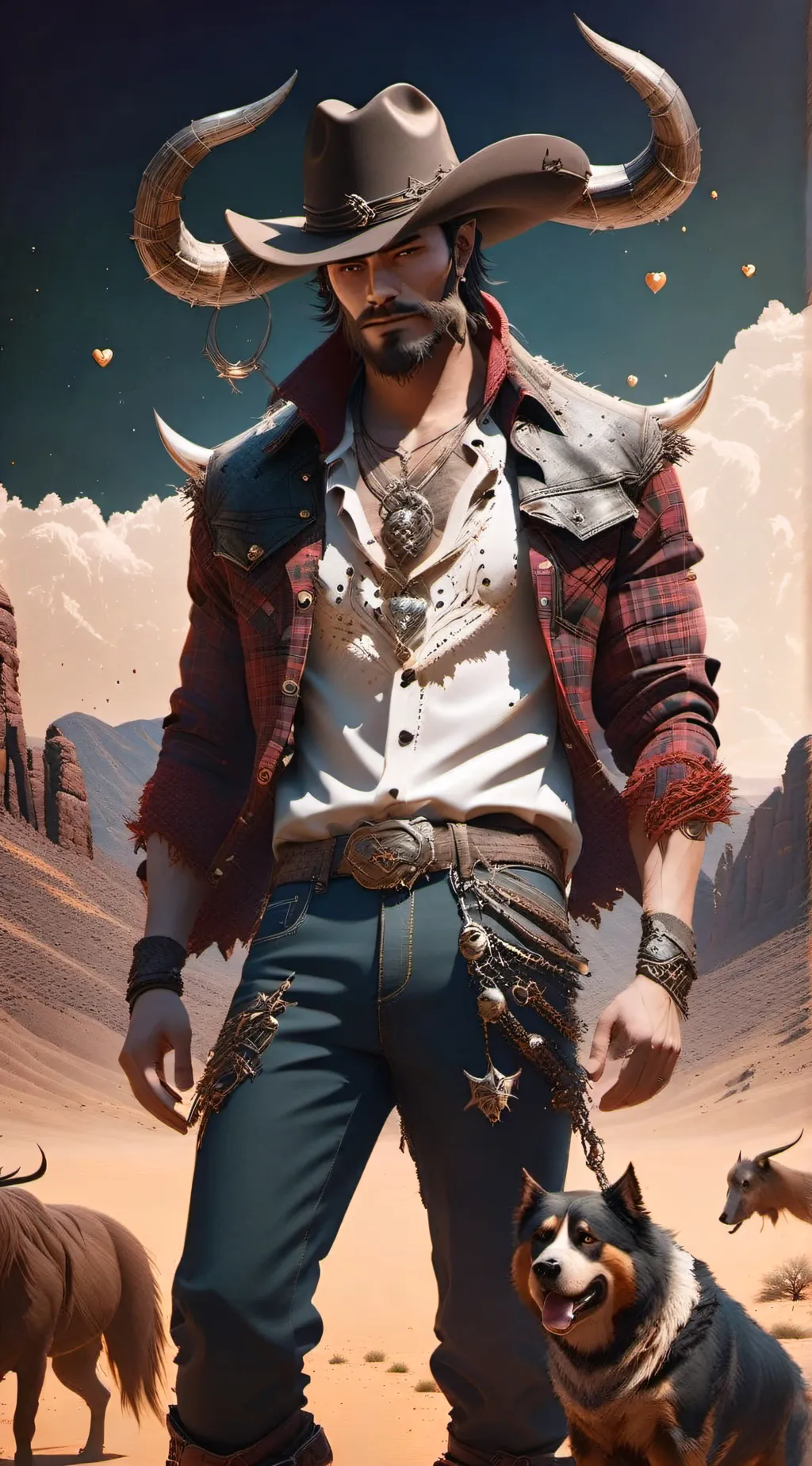 ai character: Clint background