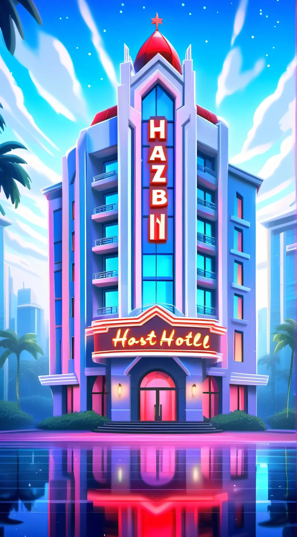 ai character: HH background