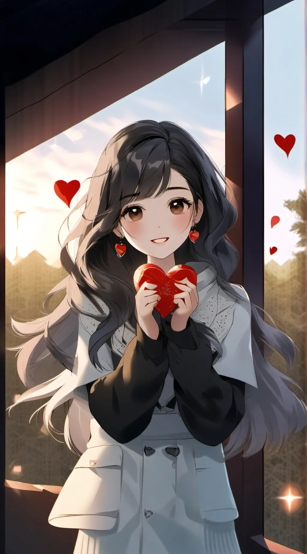 ai character: Fake friend test background