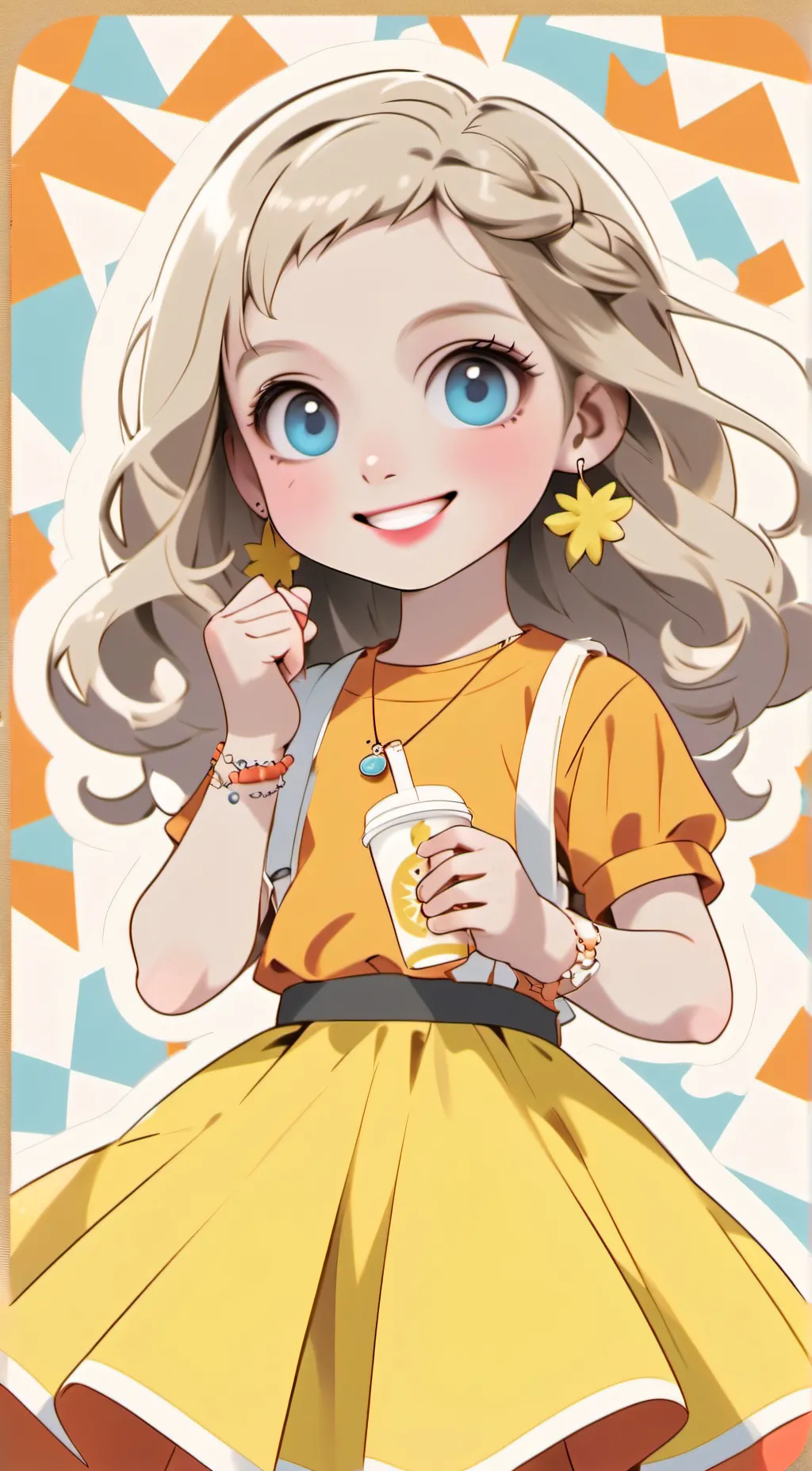 ai character: hailey filter  background