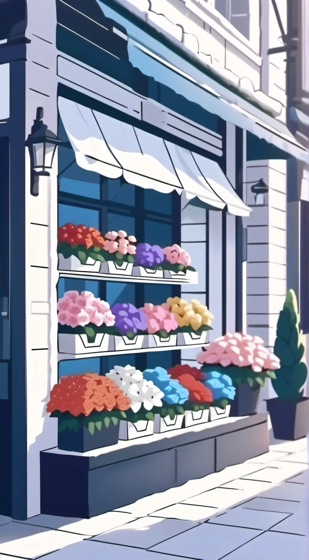 ai character: 👁️👄👁️omg background