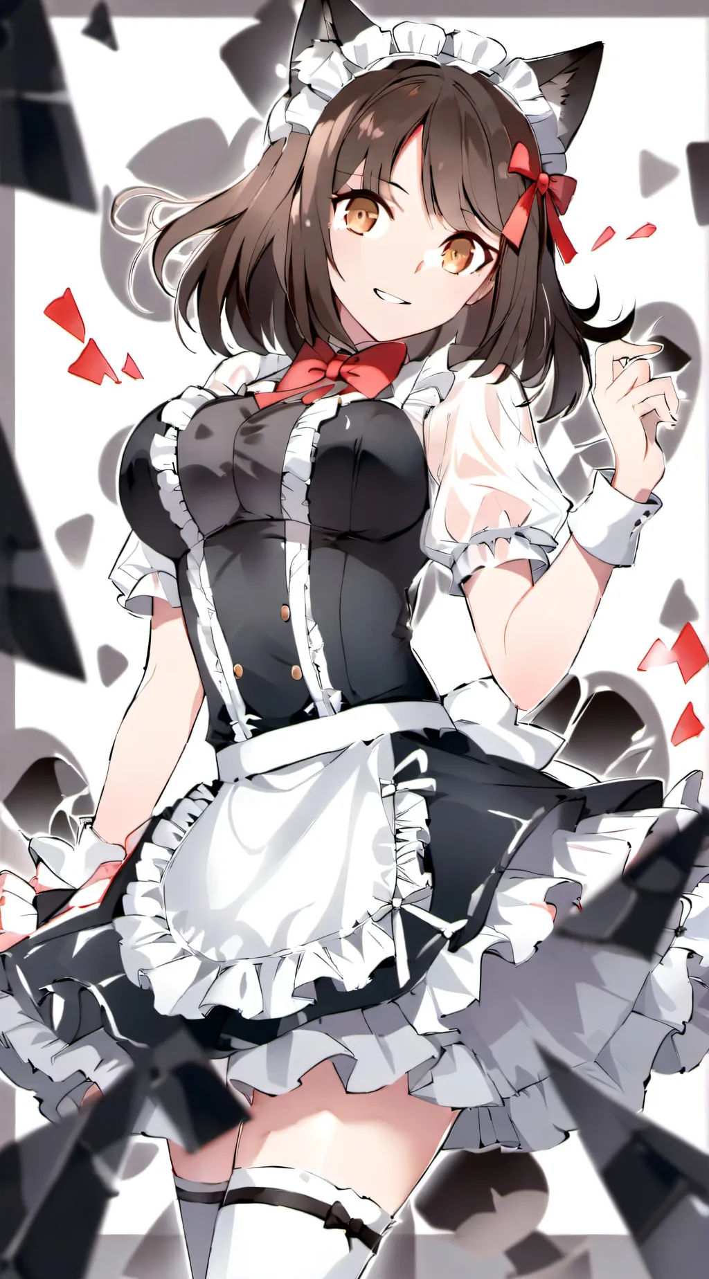 ai character: Ur maid background