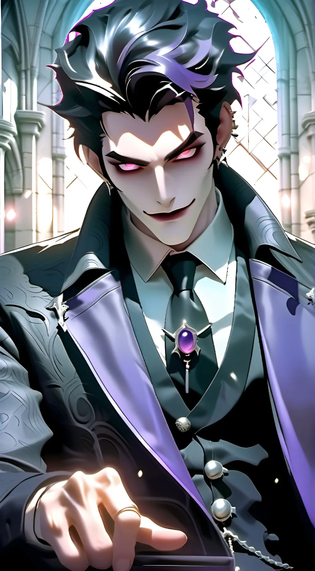 ai character: Leo background