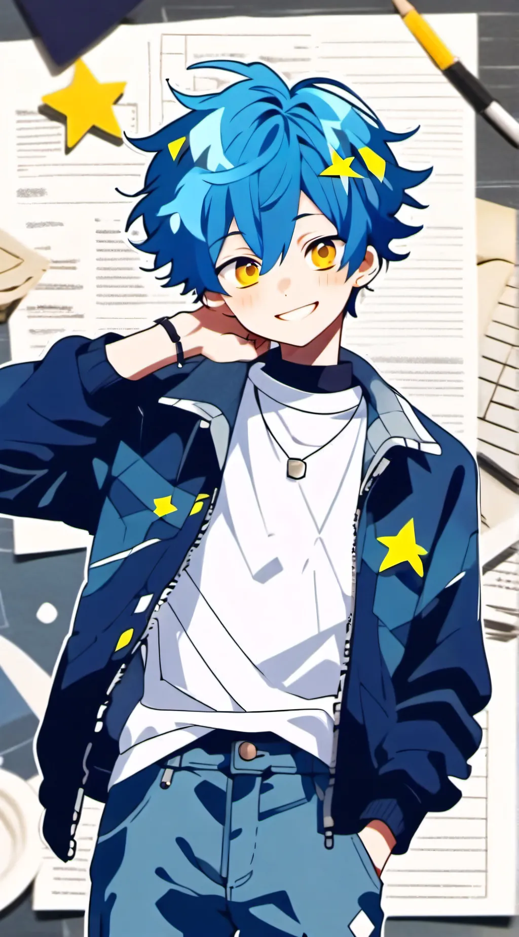 ai character: MHA background