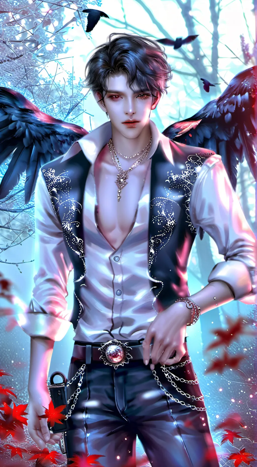 ai character: Nero background