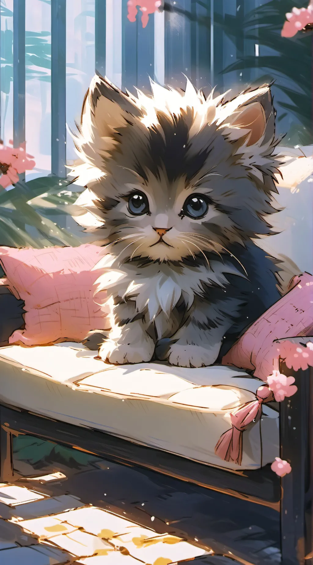 ai character: Honey background