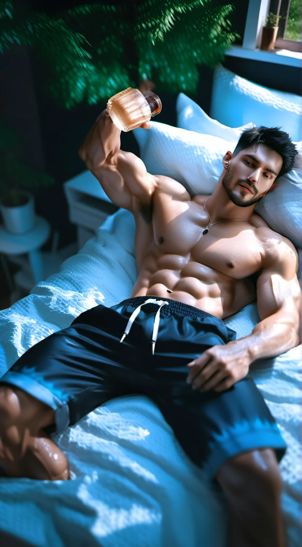 ai character: Daddy Yveo background