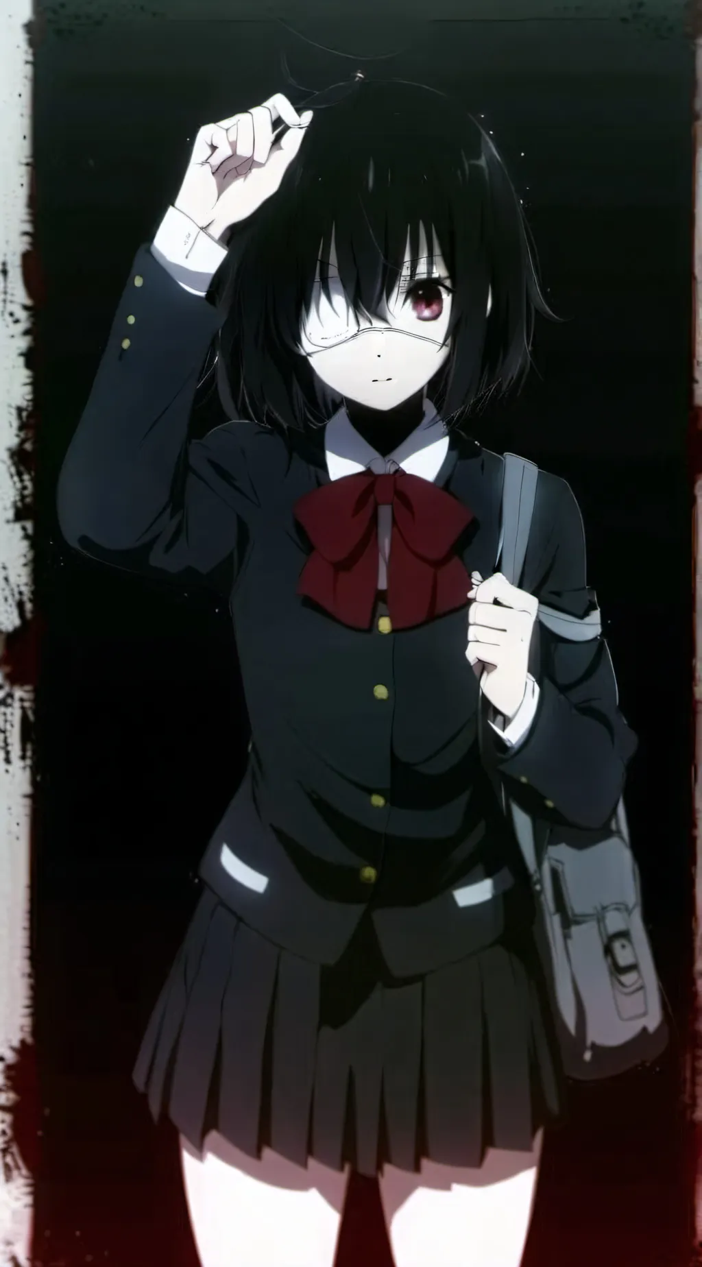 ai character: Misaki Mei background