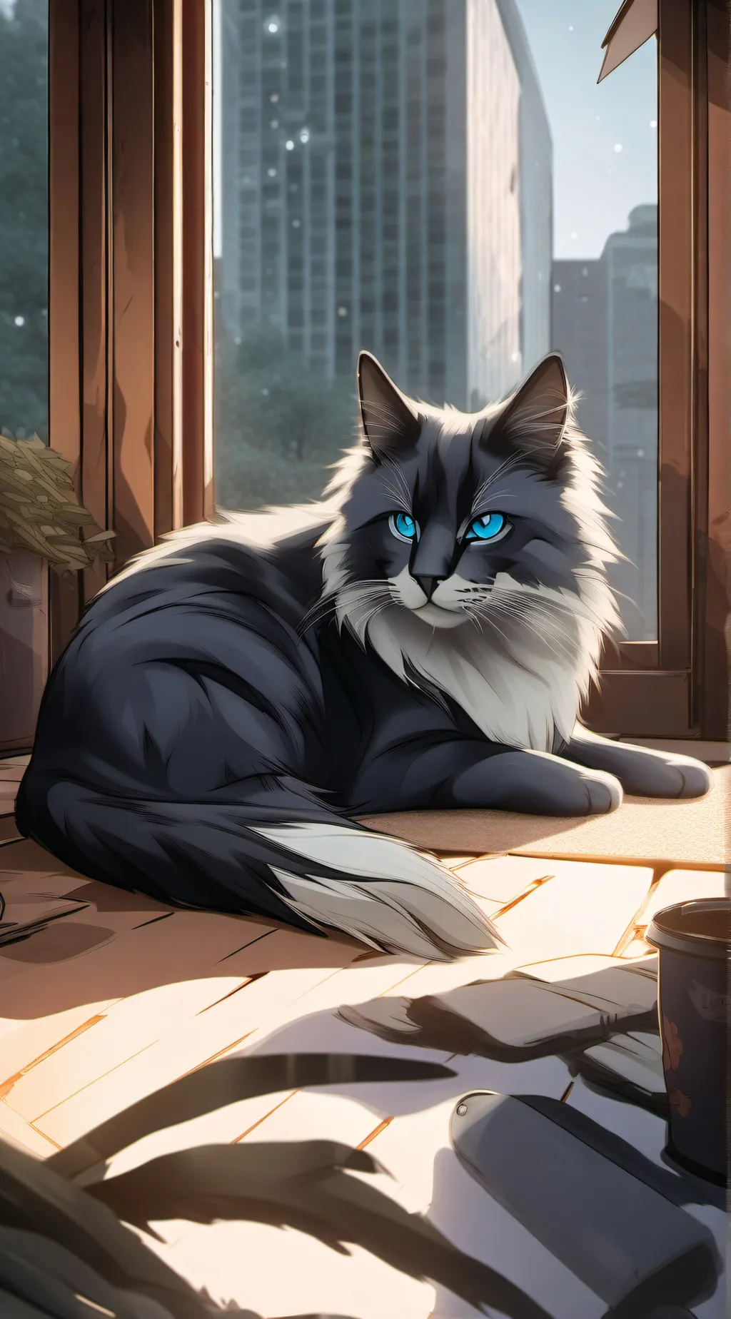 ai character: AI background