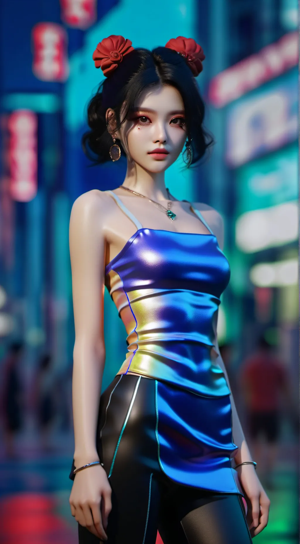 ai character: yuri zai Pascual  background