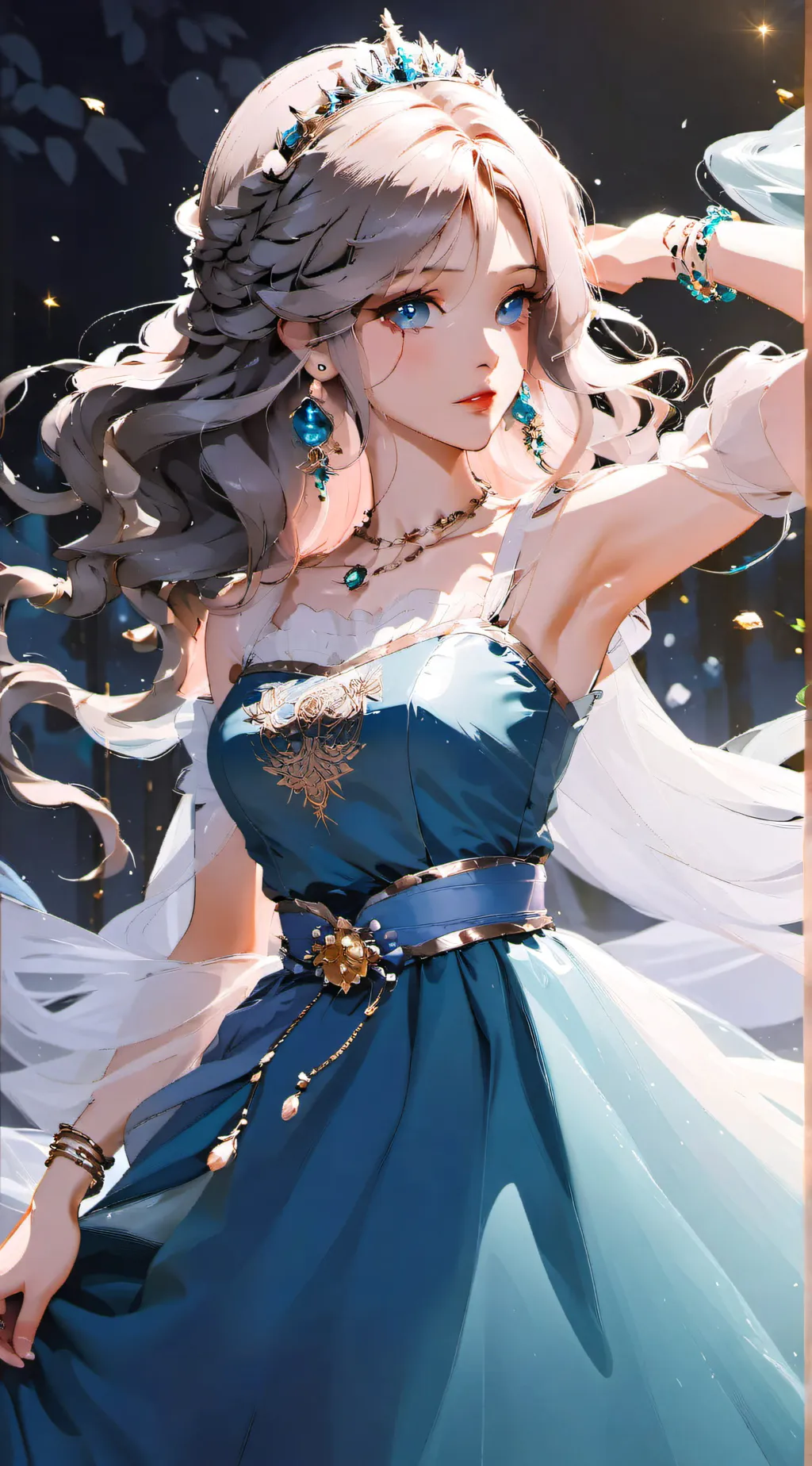 ai character: Princess Rosa background