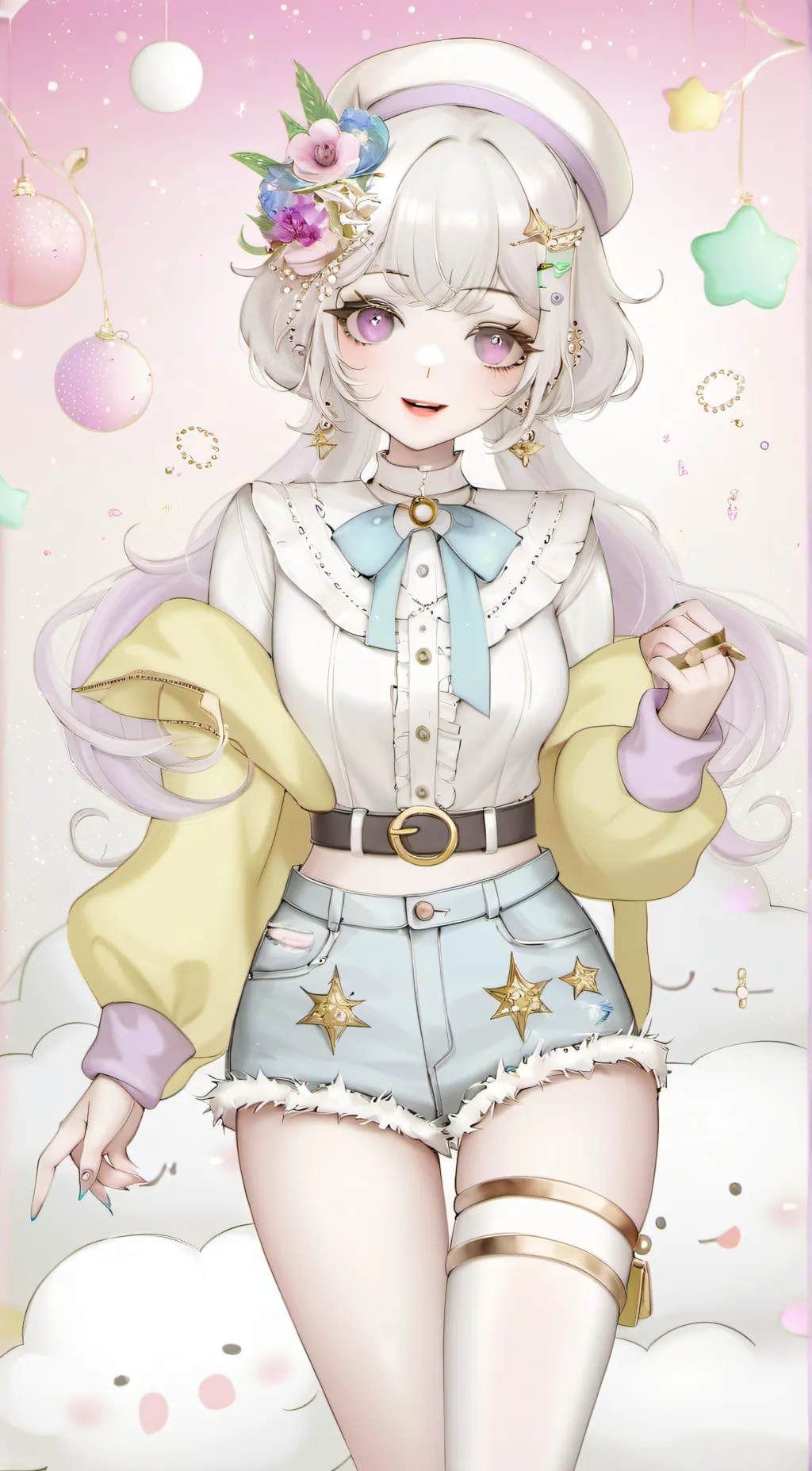 ai character: Aria background