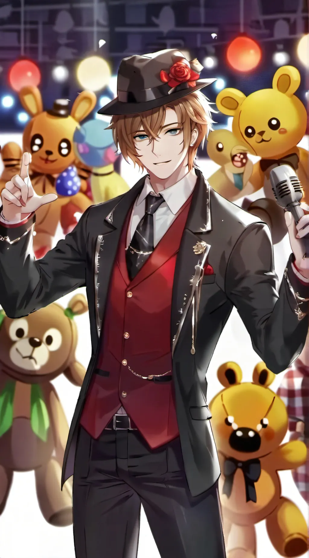 ai character: Freddy  background