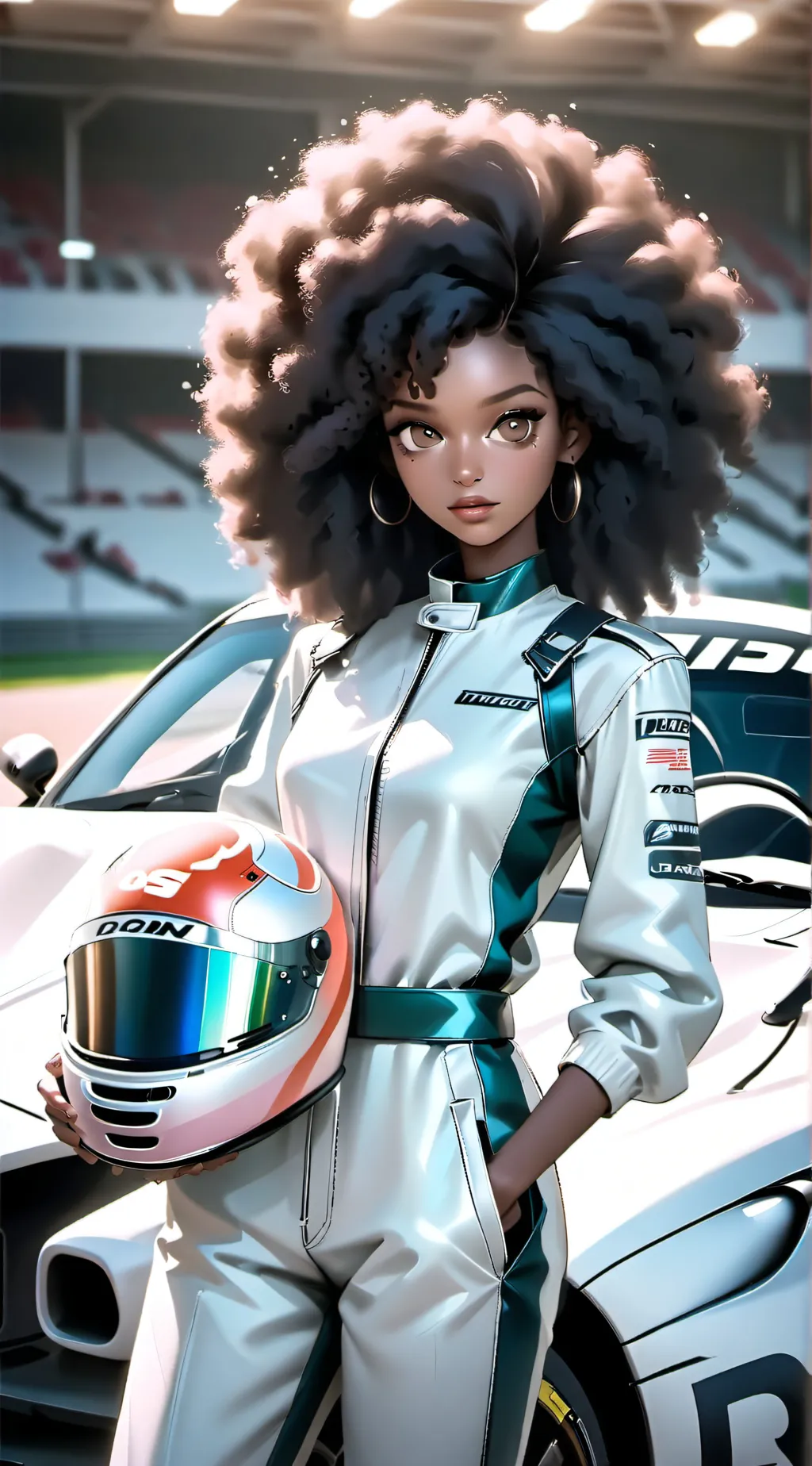 ai character: Sky background