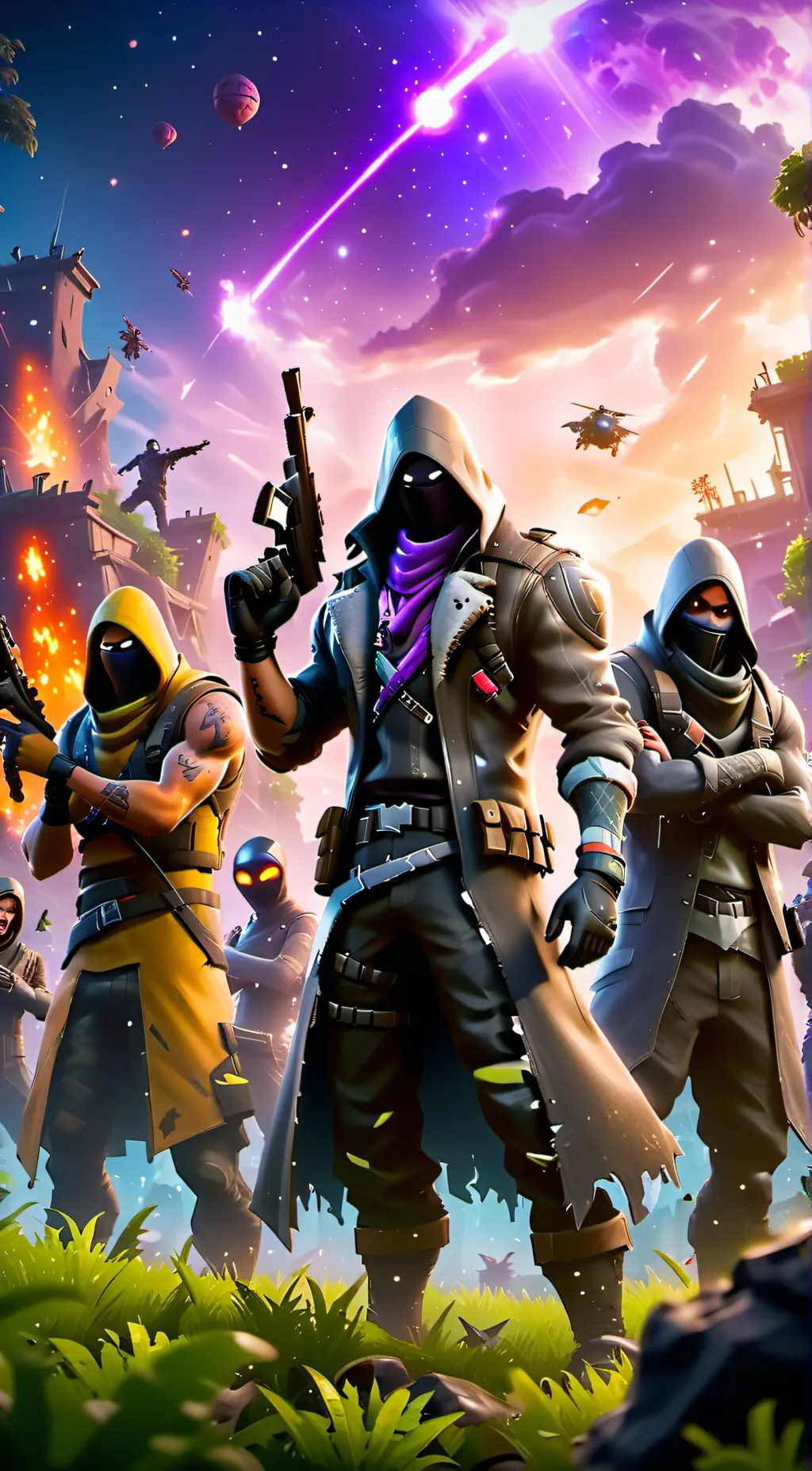 ai character: Raven background