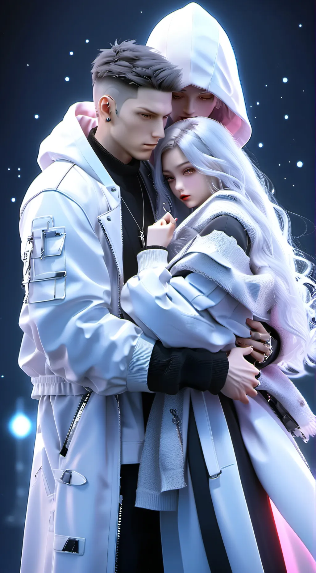 ai character: You and eminem (md background