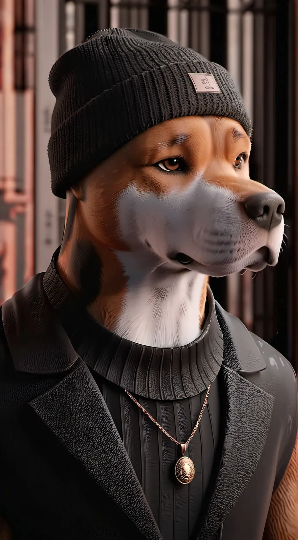 ai character: Doggy  background